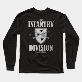 23rd Infantry Division (distressed) Long Sleeve T-Shirt